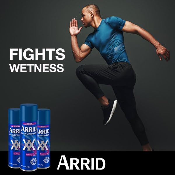 Arrid Spray Séche Rapide – application rapide et sans traces.