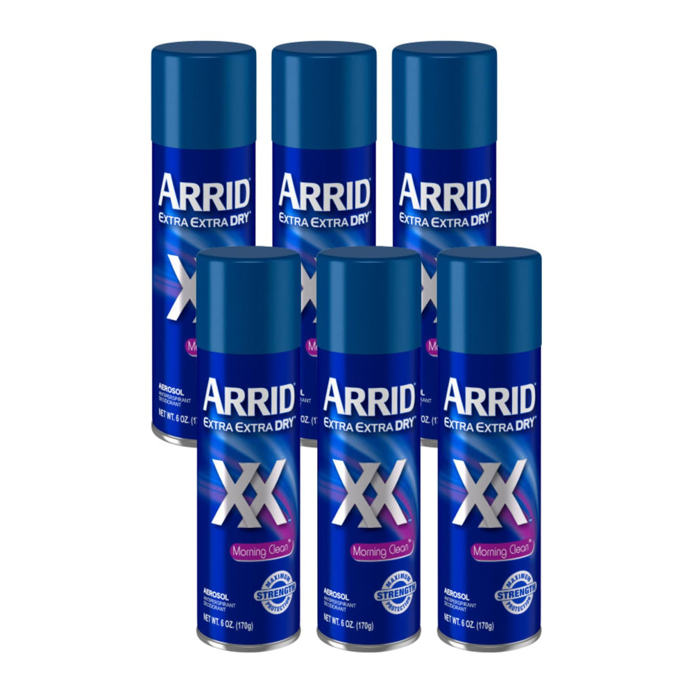 Arrid XX en aérosol pour une fraîcheur durable au matin
