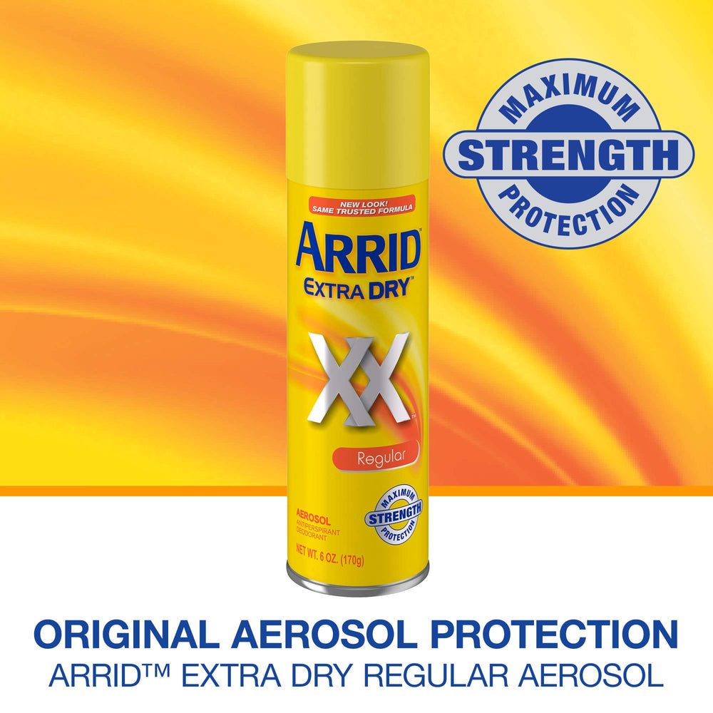 Arrid XX Extra Dry - aérosol prêt à l’emploi dans la bouteille.
