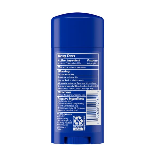 Emballage discret Arrid XX Extra Extra Dry, parfait pour le sac à main.