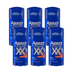 Arrid XX Extra Extra Dry en bâton, vue frontale du pack, protection fiable.