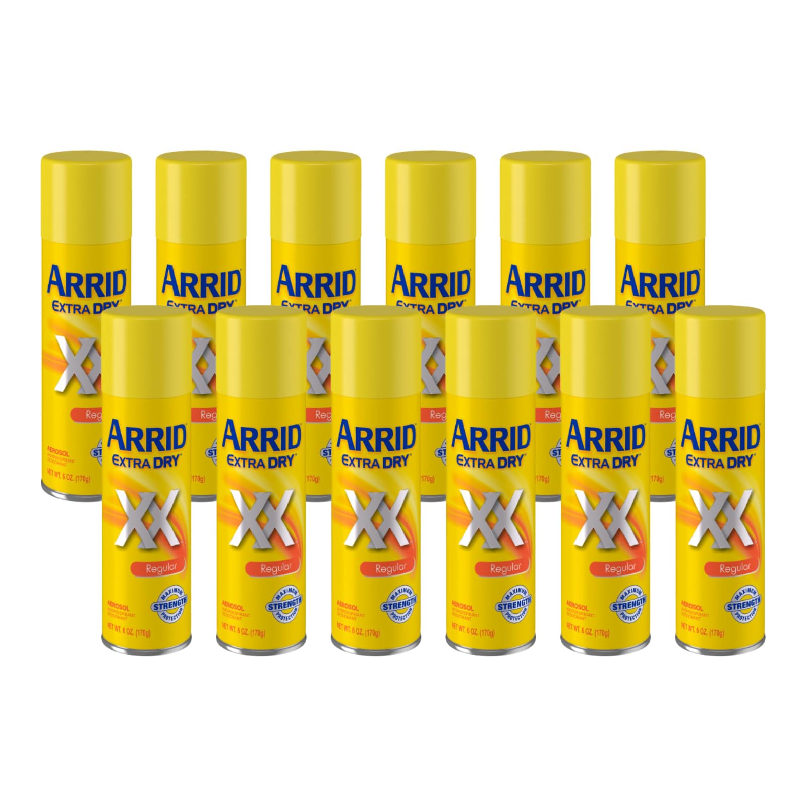 Arrid XX Extra Dry – bouteille d'aérosol prête à l'emploi pour une protection durable.