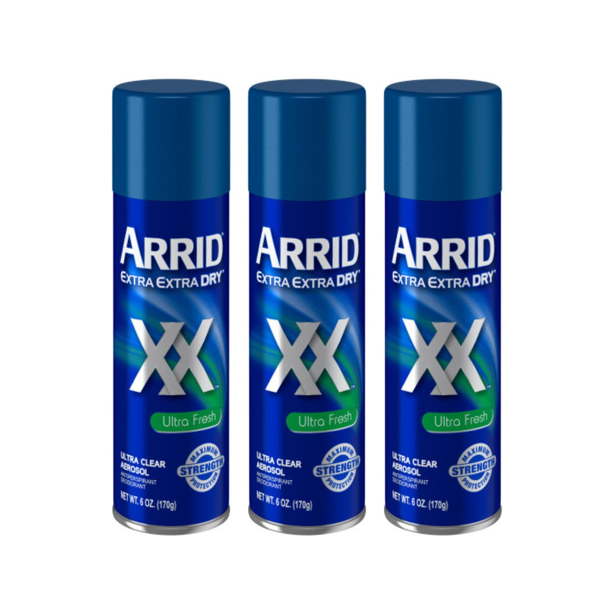 Arrid XX Ultra Clear protège toute la journée contre transpiration et odeurs, avec une application nette.