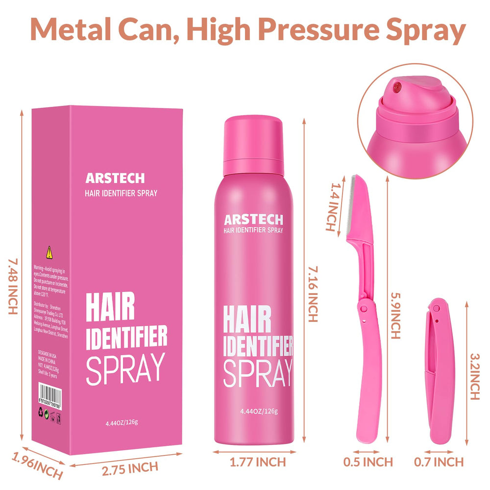 Arstech rasoir-visage-4-lames : ensemble polyvalent pour peau douce et rasage ciblé.