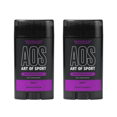 Art of Sport Defy antiperspirant santal, bouteille prête pour l entraînement, contrôle des odeurs.