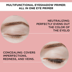 ARTDECO All In One Eye Primer — application au doigt facilitant la fixation des fards