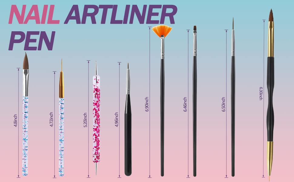 Artdone brosse-poussiere-ongles: brosse anti-poussière pour fini propre.