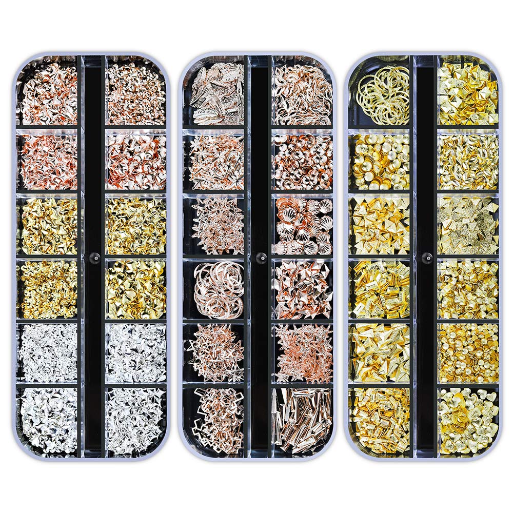 Artdone strass, formes variées pour ongles, diversité de motifs et styles