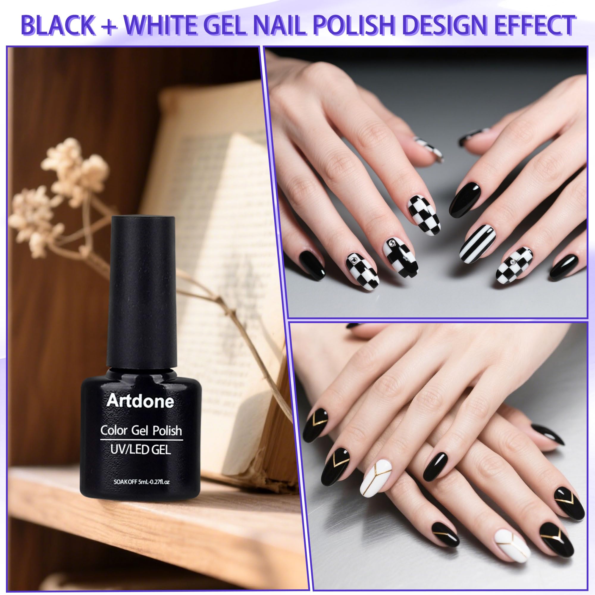 Artdone vernis gel mat pour une finition moderne