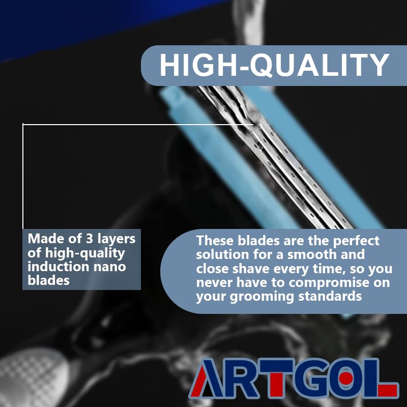 36 lames Artgol pour remplacements fréquents et pratique.