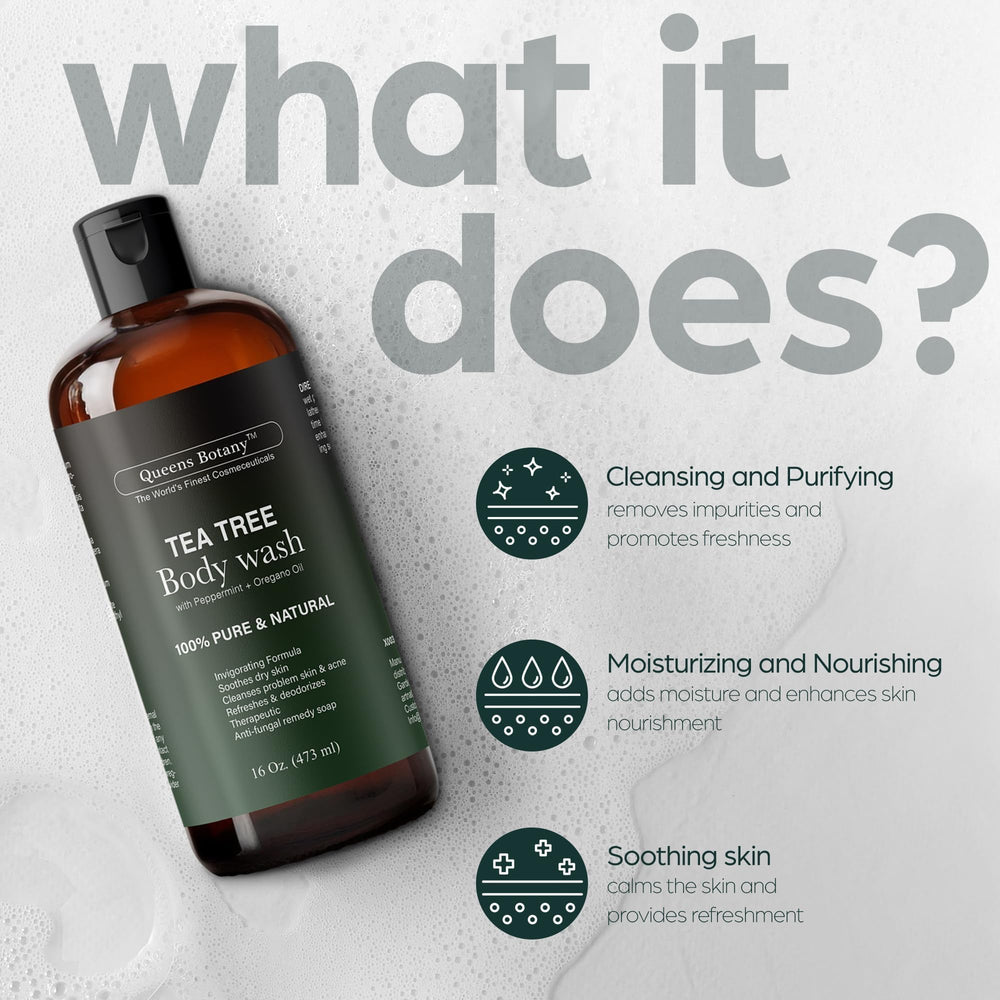 Artnaturals Bouteille-bain-arbre-a-the-douceur: hydratation légère après chaque douche.