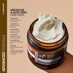 Cheveux après utilisation du masque Artnaturals, douceur et brillance retrouvées.