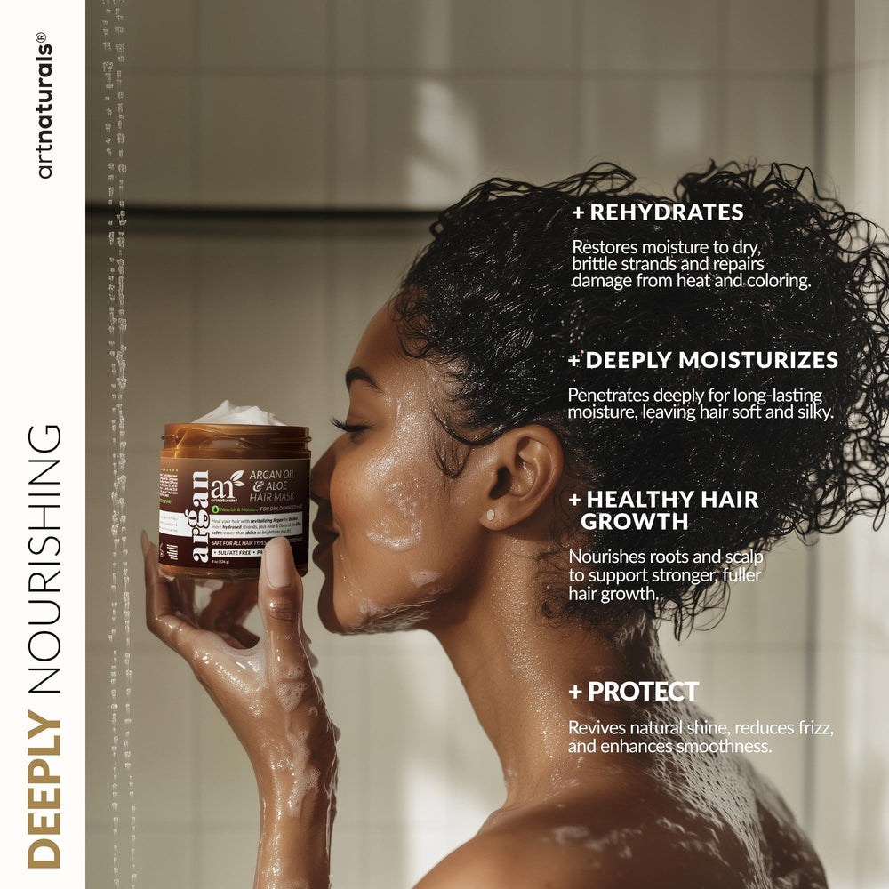 Artnaturals, produit fabriqué aux États-Unis, sans sulfates ni parabènes.