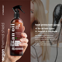 Artnaturals huile d argan pour cheveux, hydratation nourrissante et réparation légère.