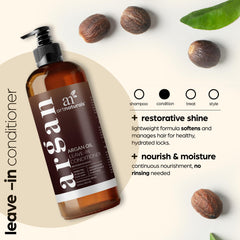 Artnaturals huile argane – application douce sur cheveux