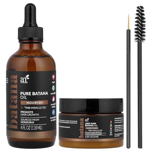 Artnaturals huile Batana en flacon— nourrissante pour le cuir chevelu et les longueurs.