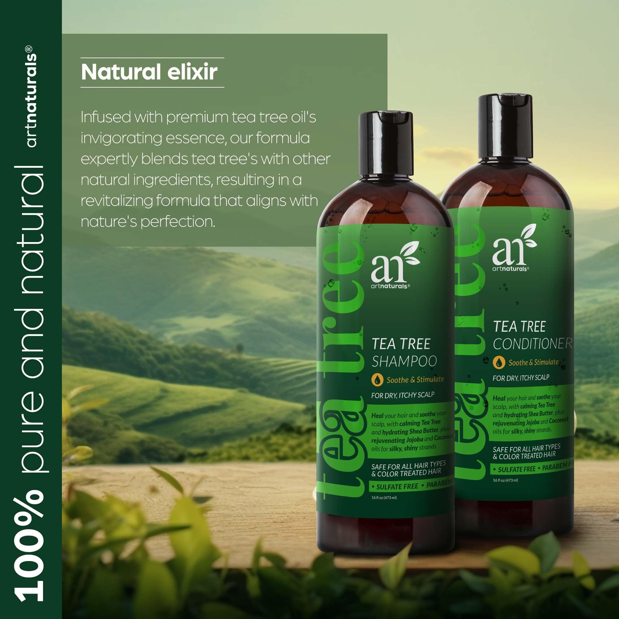 Ingrédients Artnaturals arbre à thé – actifs naturels et bienfaits potentiels.