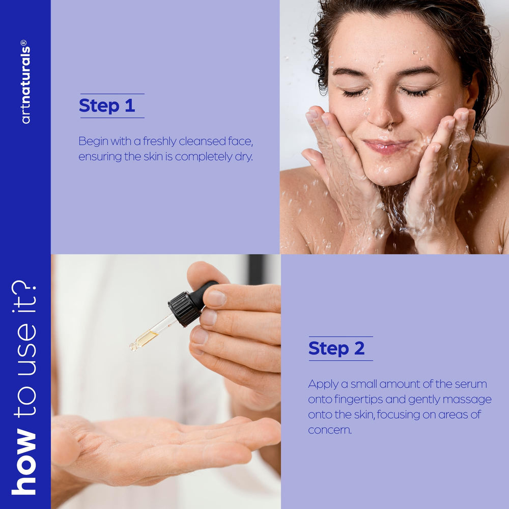 réduction visuelle des pores avec le Sérum Glycolique artnaturals