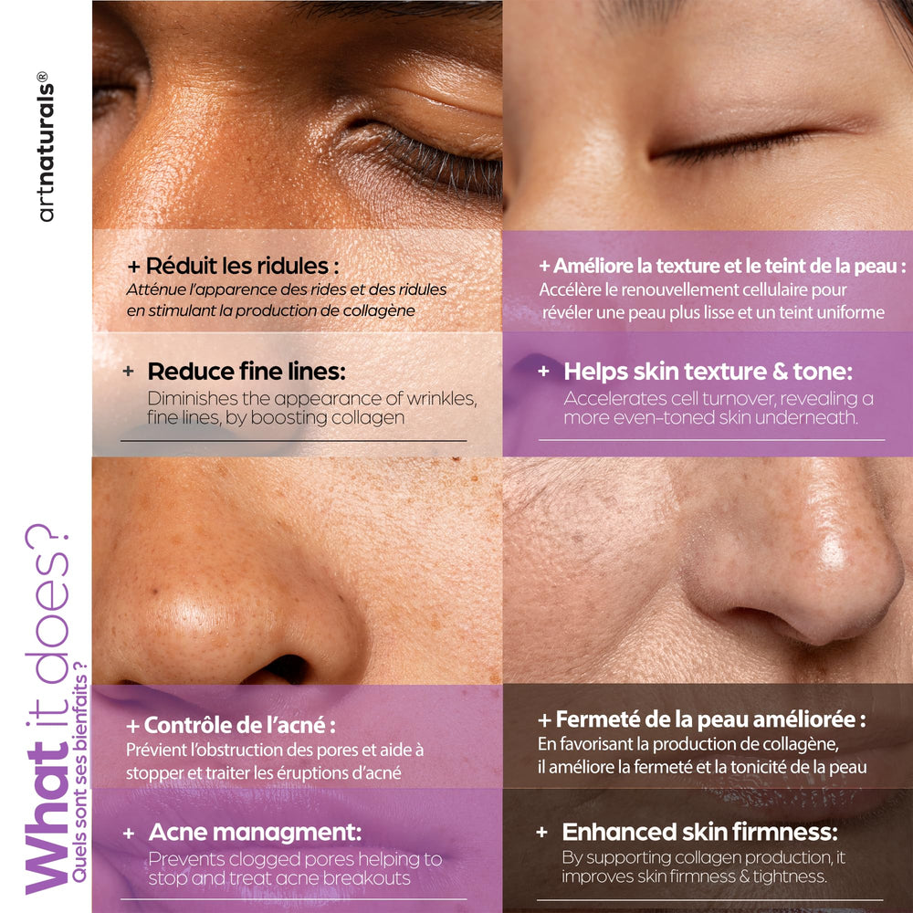Artnaturals sérum retinol regard – soin yeux nourrissant.