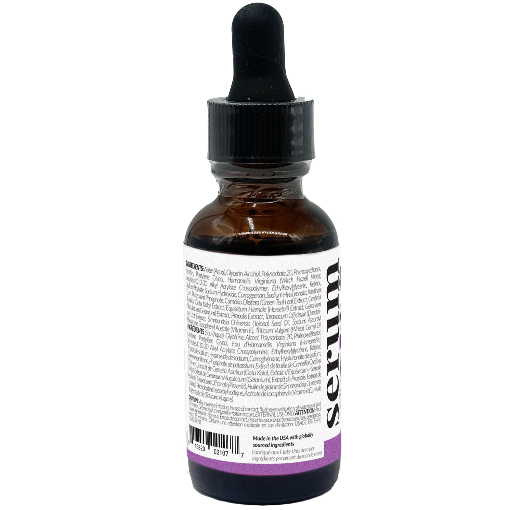 Artnaturals sérum retinol avec vitamine C – formulation hydratante et éclaircissante.