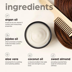 Artnaturals texture crème: douceur veloutée enveloppant les cheveux.