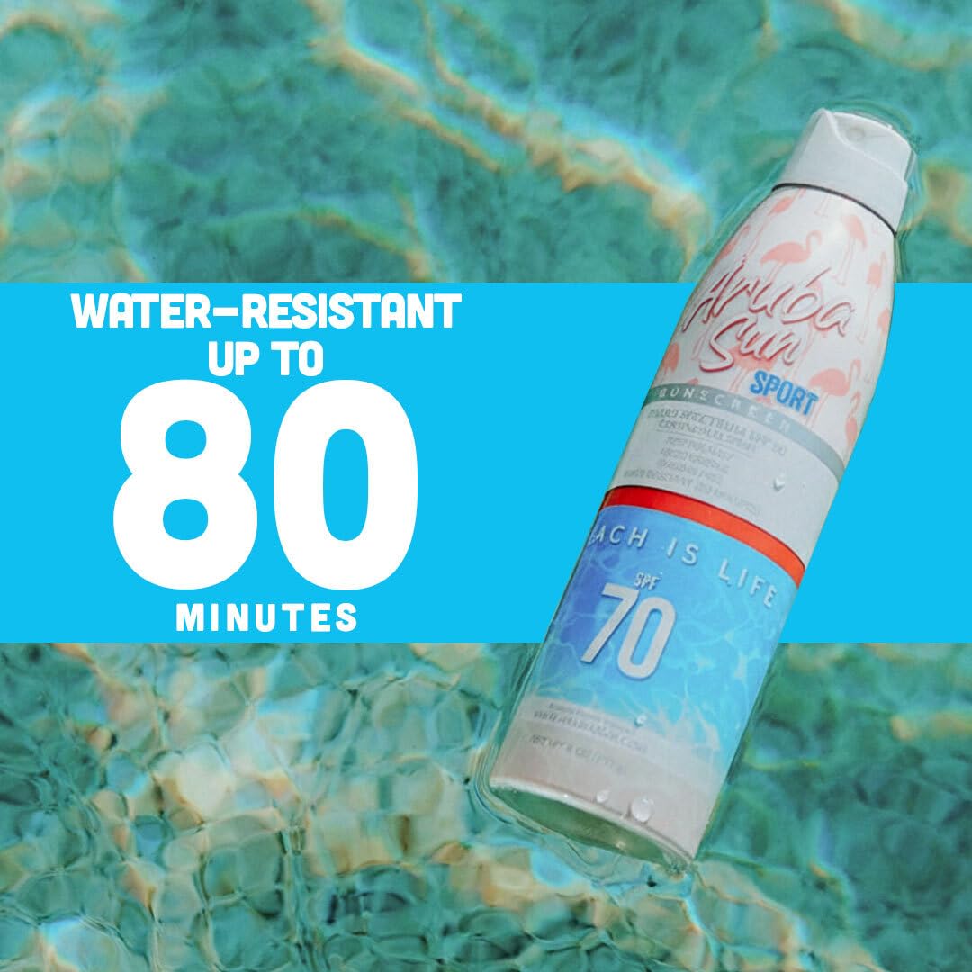 ARUBA SUN résistance à l'eau, parfaite pour la natation et les activités