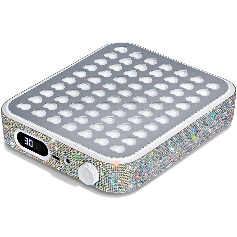 Aruiefxe aspirateur poussière d’ongles portable, compact et efficace pour salon ou domicile.