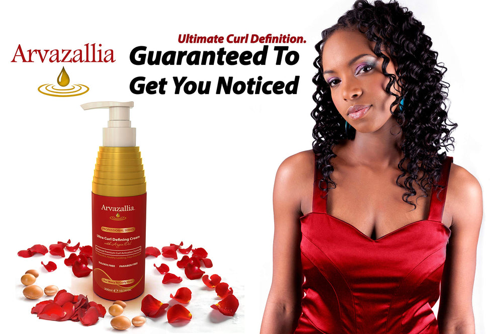 Model with defined waves demonstrates natural curl enhancement.