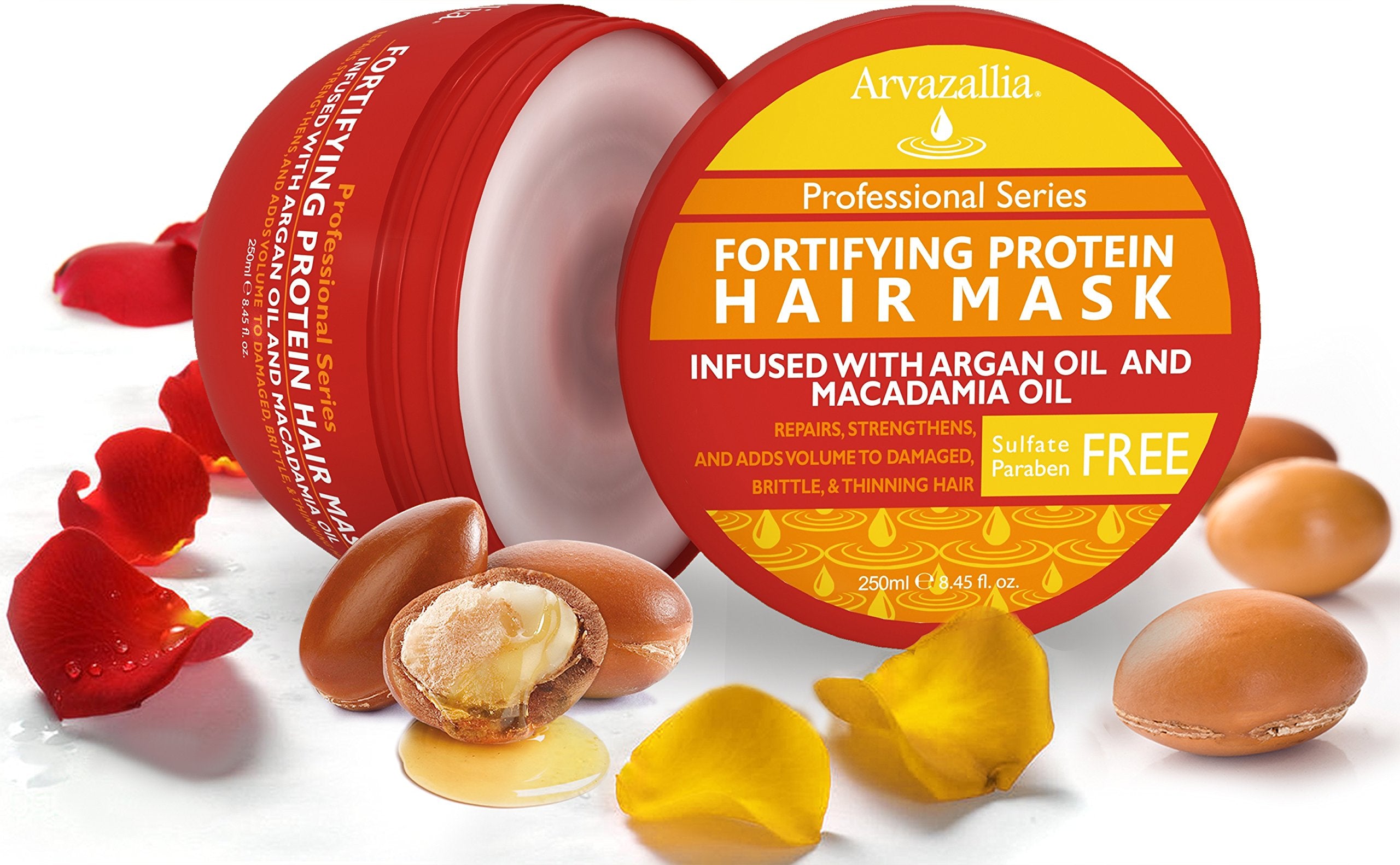 Arvazallia Soin Profond Cheveux Brillants – texture soyeuse et douceur