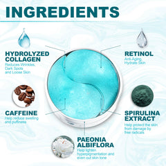 Patchs Arvesa acide hyaluronique, hydrate en profondeur le regard.