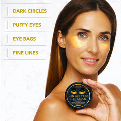Patchs Arvesa Hyaluronique et Collagène pour contour des yeux hydratant.