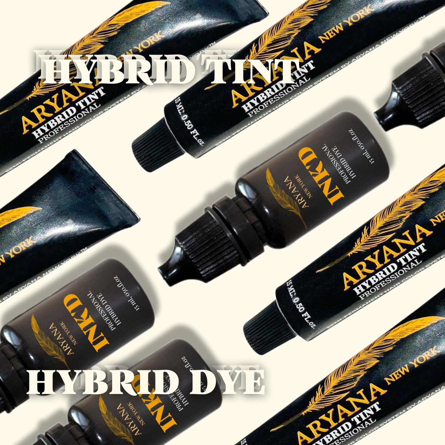 ARYANA NEW YORK Hybrid Color Kit: emballage compact facilitant le rangement et le transport