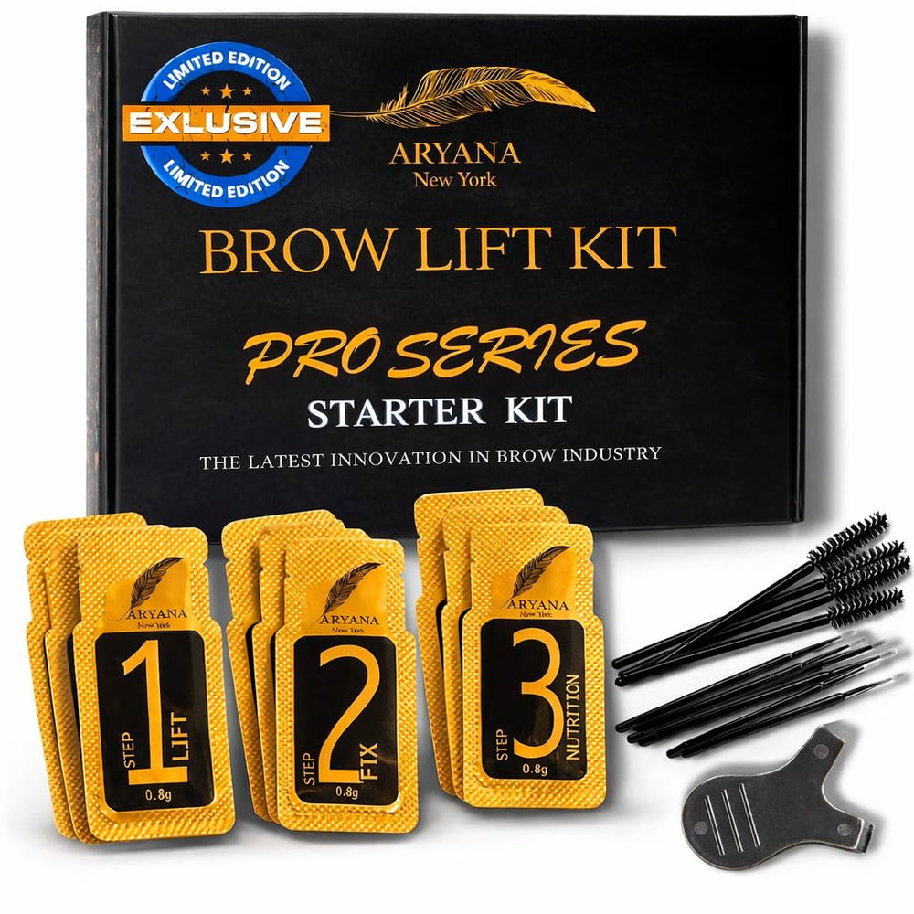 Kit ARYANA NEW YORK pour sourcils laminés, ensemble professionnel.