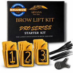 Kit ARYANA NEW YORK pour sourcils laminés, ensemble professionnel.