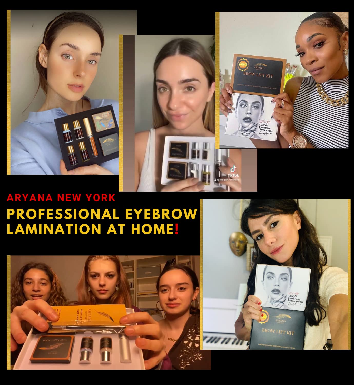 ARYANA NEW YORK micro-applicateurs-sourcils précision des détails fins