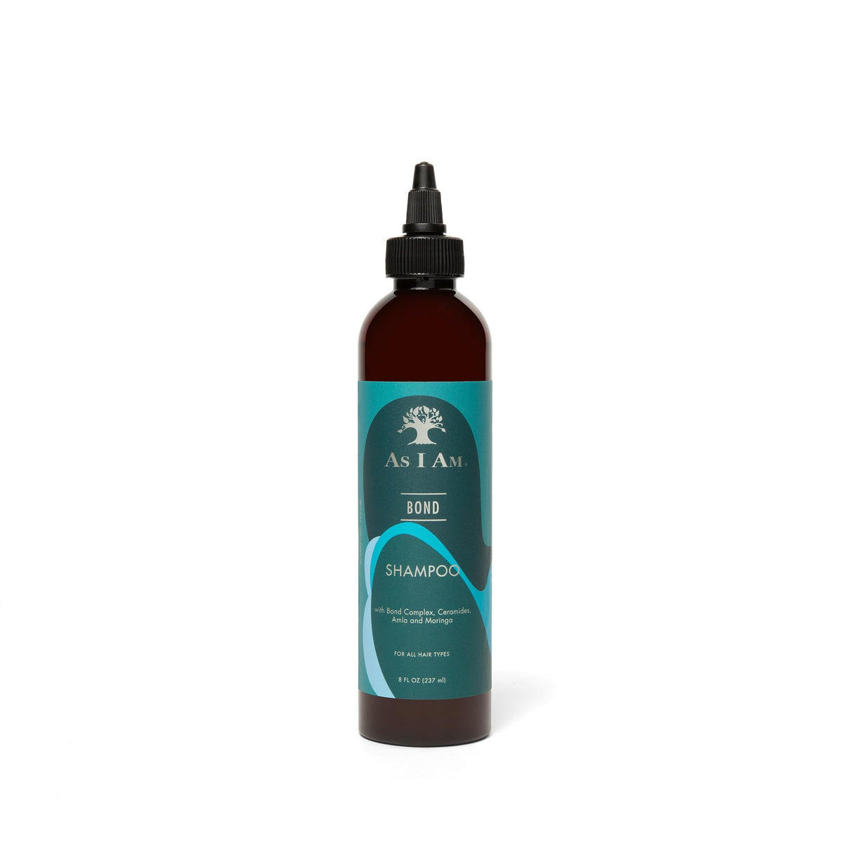 Shampoing réparateur As I Am, bouteille, hydrate et répare les cheveux.