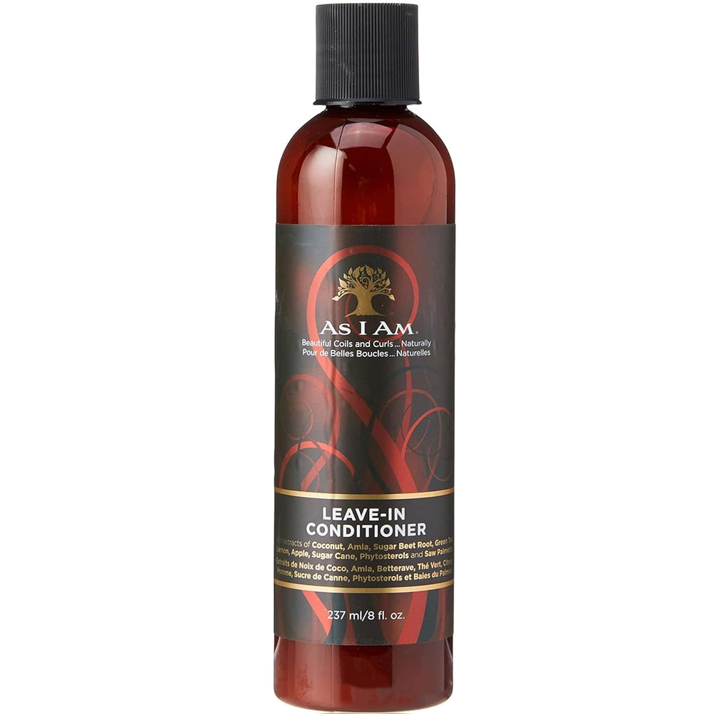 As I Am Conditionneur Sans Rinage pack 4 bouteilles pour hydratation durable des cheveux.