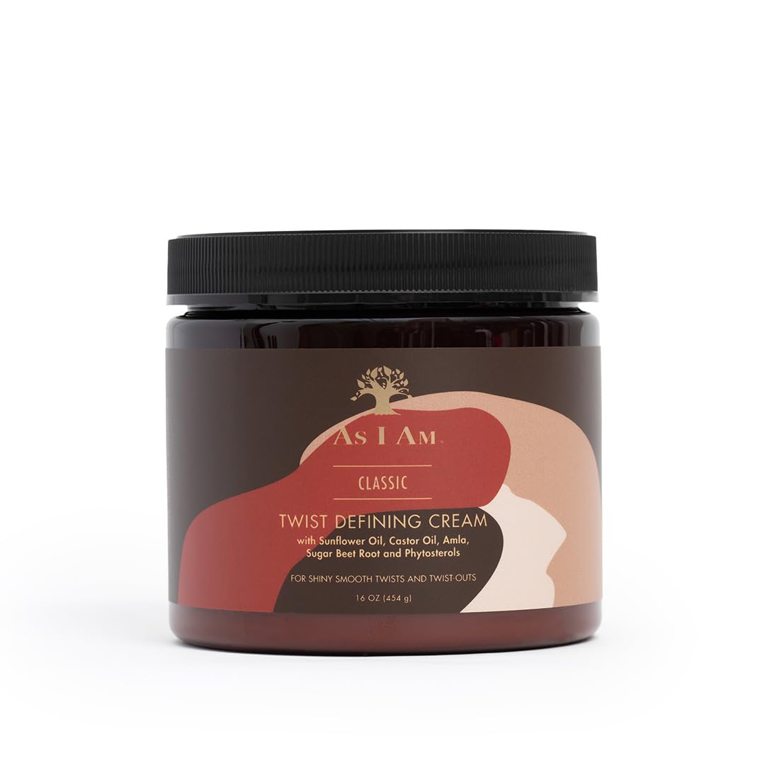As I Am bocal creme definissante twist rouge pour definir durablement les boucles.