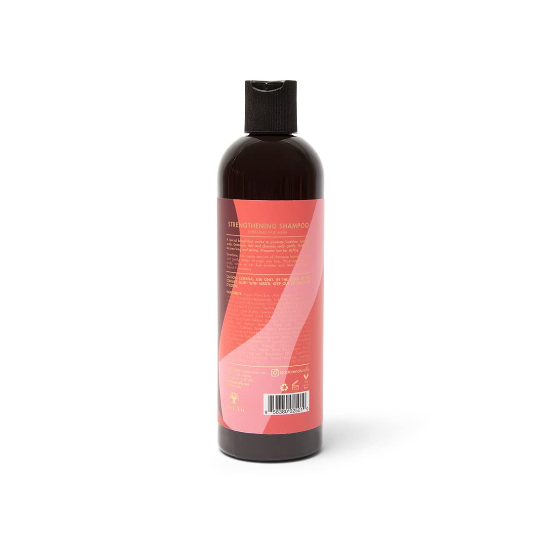 Marque As I Am – texture crèmeuse visible sur cheveux propres et hydratés.