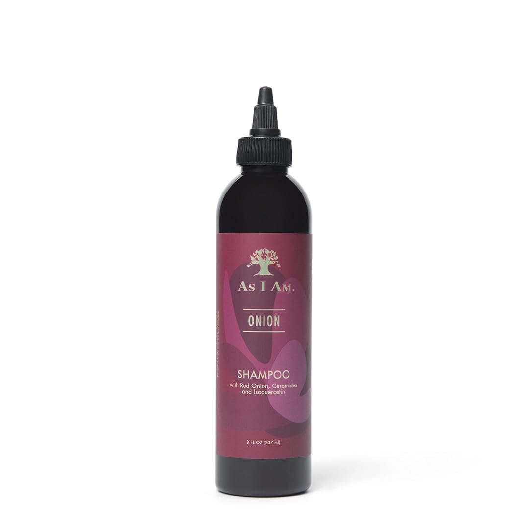 Bouteille As I Am Onion Shampoo, nettoyage en douceur et fraîcheur capillaire