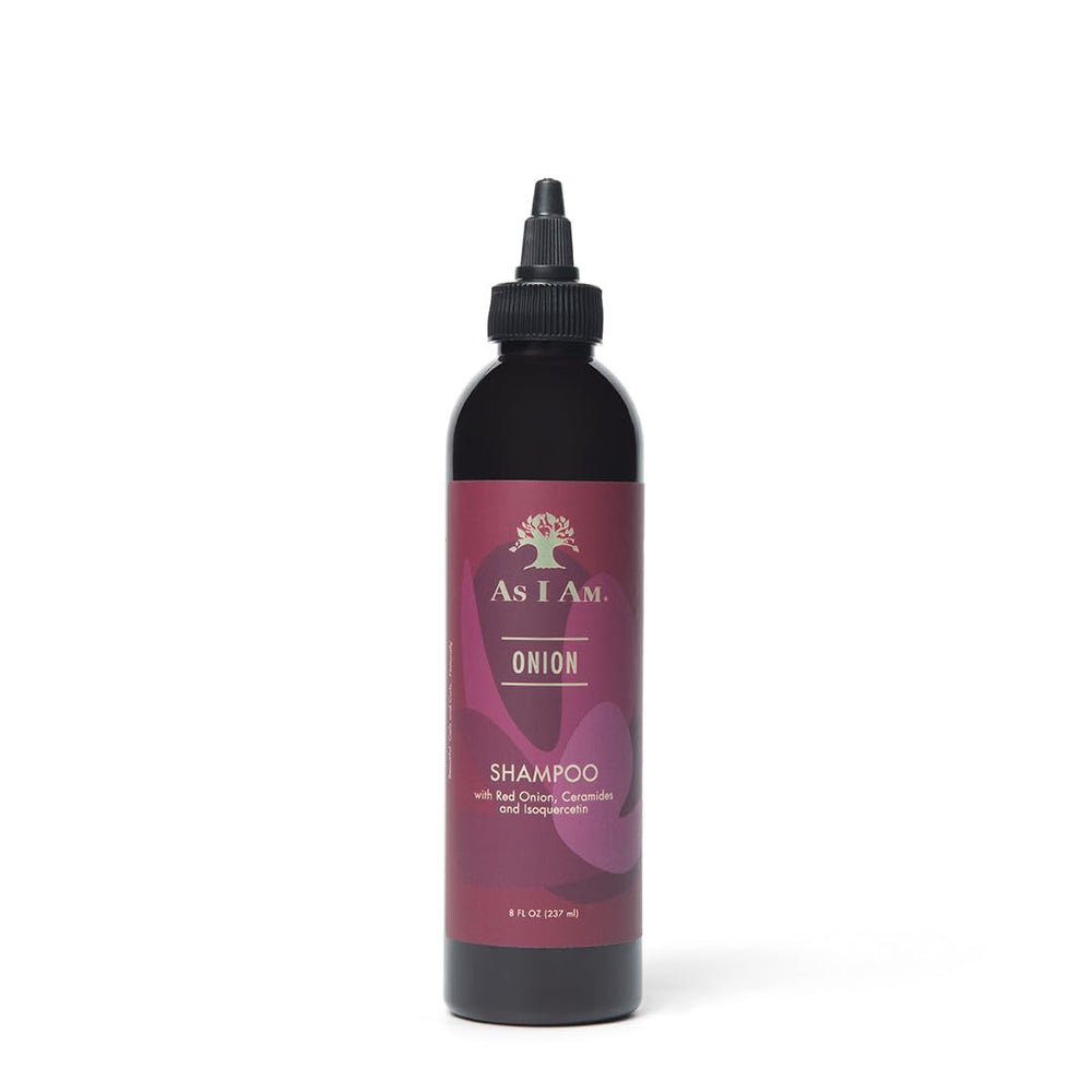 Bouteille As I Am Onion Shampoo, nettoyage en douceur et fraîcheur capillaire