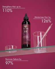 Texture crèmeuse d'As I Am Onion Shampoo facilitant l'application et le rinçage