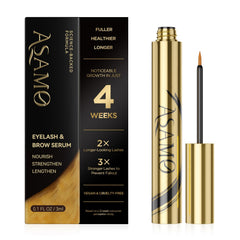 ASAMO Sérum Cils et Sourcils — flacon visuel, favorise la pousse naturelle.