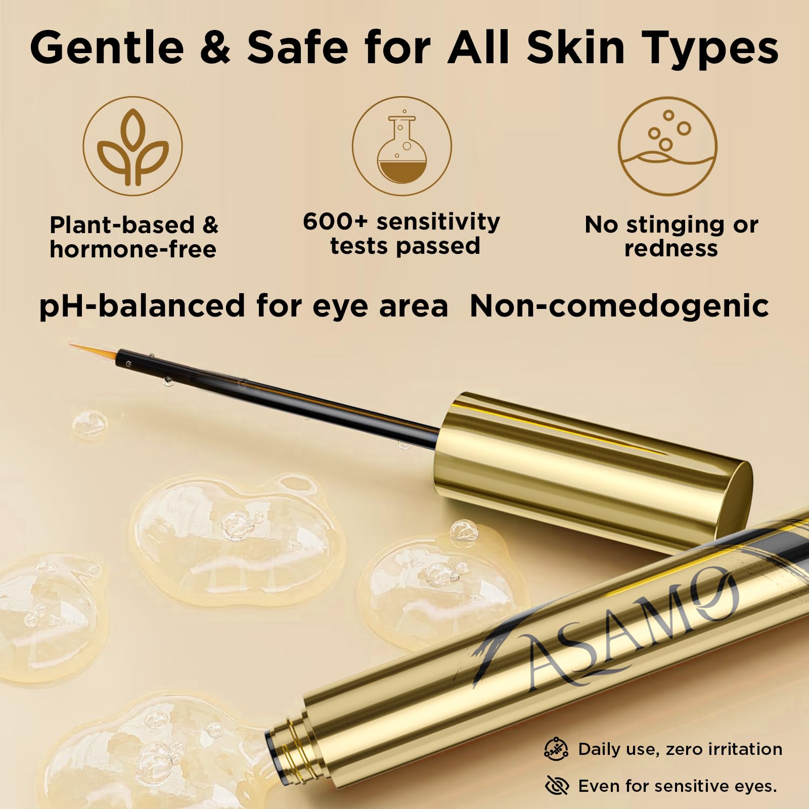ASAMO Sérum Cils et Sourcils, routine beauté simple et efficace.