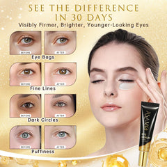 ASAMO Sérum Yeux Retinol-Caféine : embout tube pour une application précise autour des yeux.