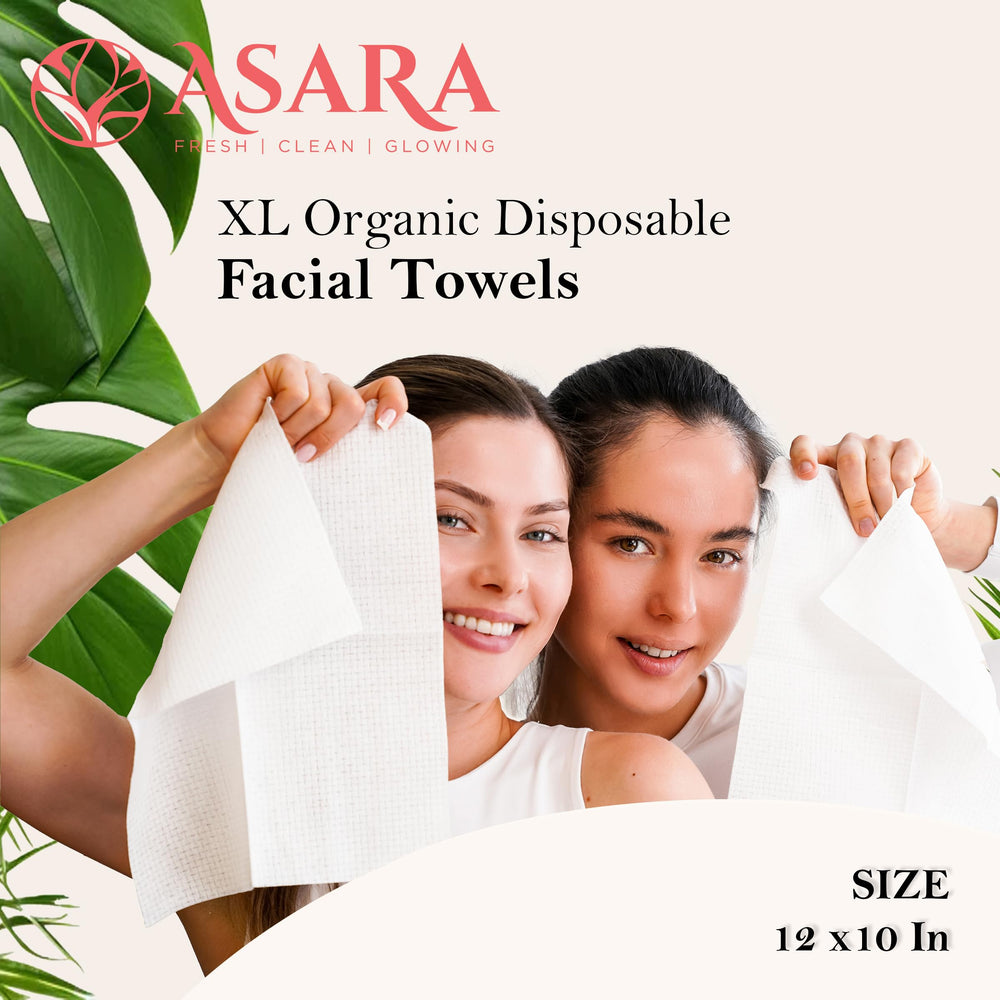 ASARA makeup remover wipes dampened with water dissolve makeup easily.