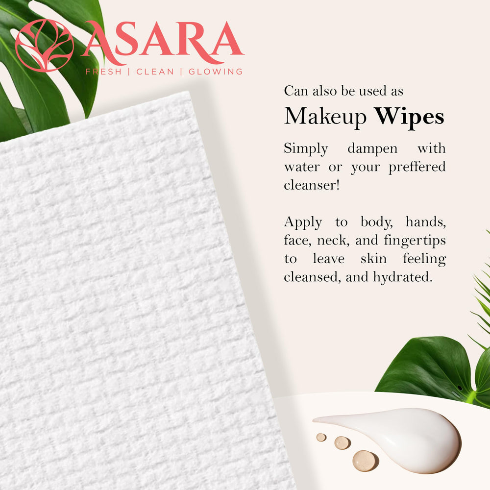 ASARA New York Probiotic Skin Science XL wipes on-the-go pouch for travel touch-ups
