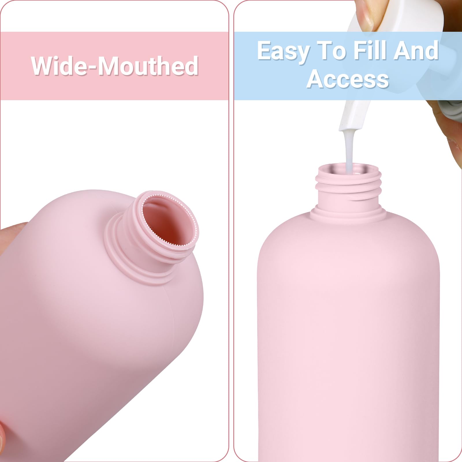 ASEVAT bouteille-plastique rinage-facile facilite le nettoyage et reutilisation.