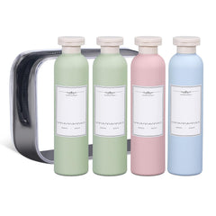 ASEVAT bouteilles voyage 260 ml capuchon anti fuite pour emporter facilement