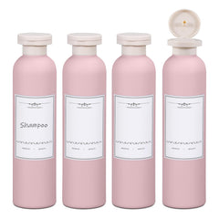 ASEVAT bouteilles voyage 260 ml, pack de 4, pratique pour les déplacements quotidiens.